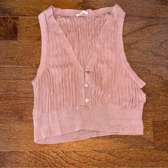 Free People Saturday morning crop top - Picture 2 of 4